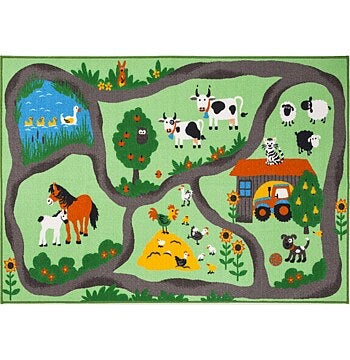Tapis enfant tufté FARMROAD