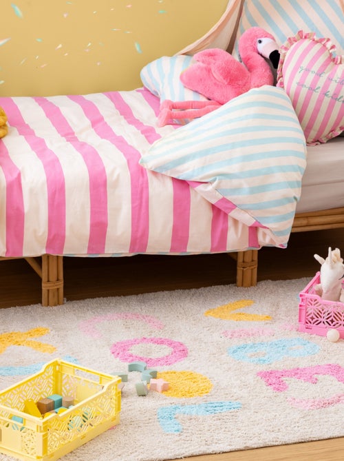 Tapis enfant tufté Good Vibes - Kiabi Tapis enfant tufté Good Vibes - Kiabi