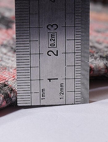 Tapis entrée fait à la main motif ethnique VORELA