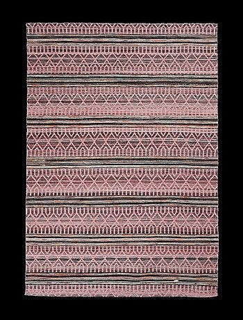 Tapis entrée fait à la main motif ethnique VORELA