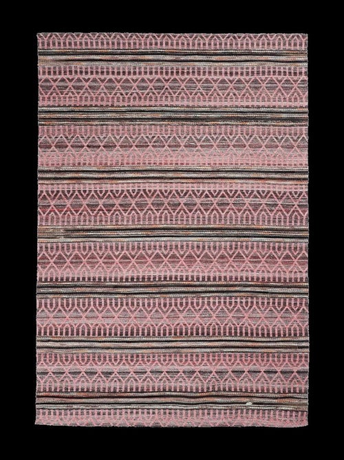 Tapis entrée fait à la main motif ethnique VORELA - Kiabi