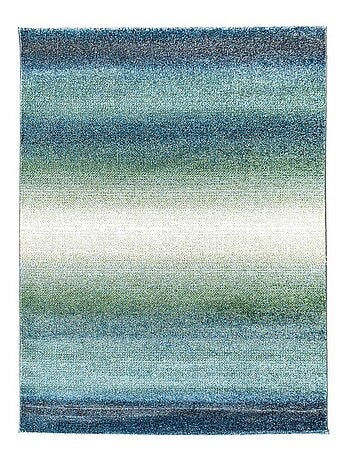 Tapis entrée tissé motif géométrique BRADO