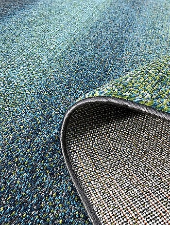 Tapis entrée tissé motif géométrique BRADO