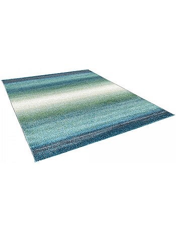 Tapis entrée tissé motif géométrique BRADO