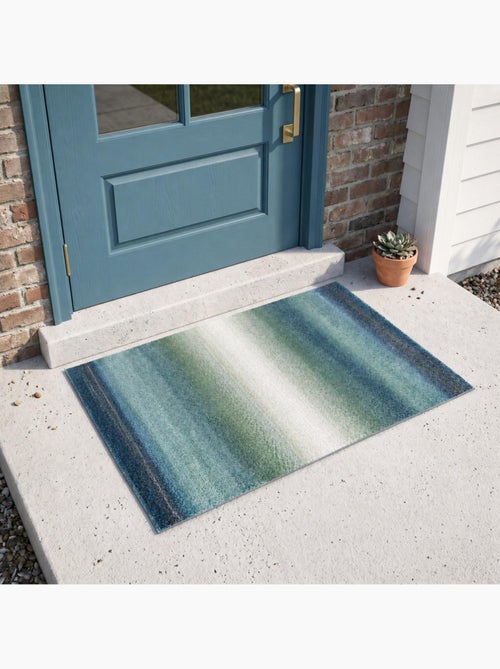 Tapis entrée tissé motif géométrique BRADO - Kiabi