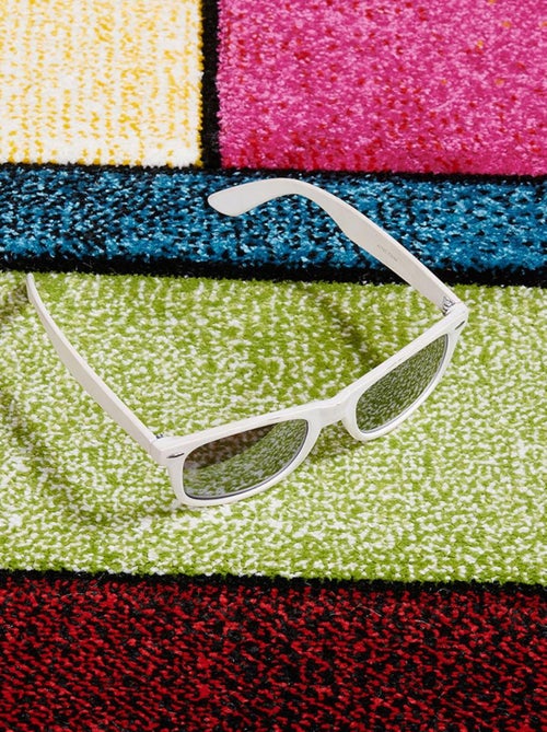 Tapis entrée tissé motif géométrique LYN8 GEOME - Kiabi