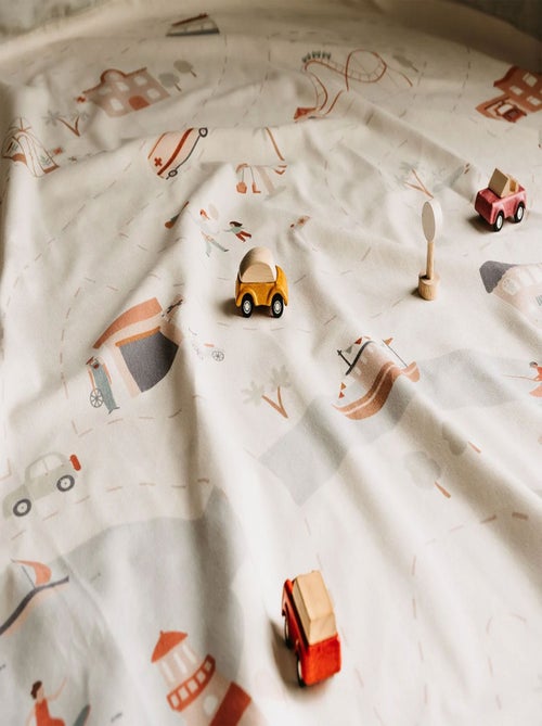Tapis et sac de rangement CITY MAP - Kiabi