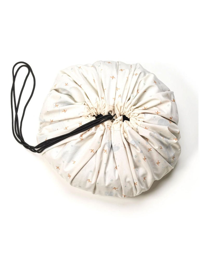 Tapis et sac de rangement FARM Rose - Kiabi