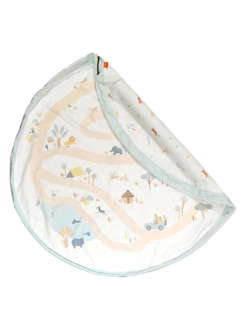 Tapis et sac de rangement JUNGLE Multicolore - Kiabi