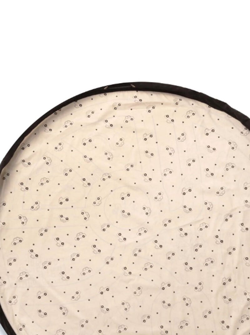 Tapis et sac de rangement PLAYVILLE Beige - Kiabi