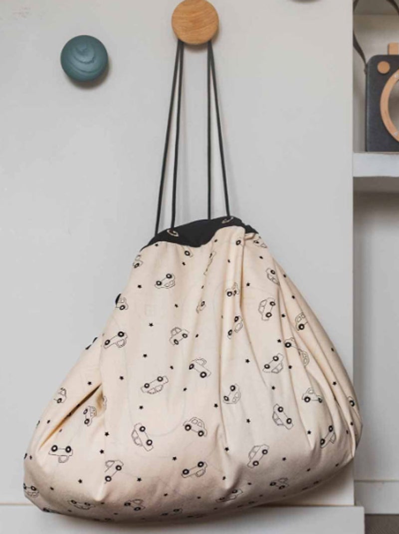 Tapis et sac de rangement PLAYVILLE Beige - Kiabi