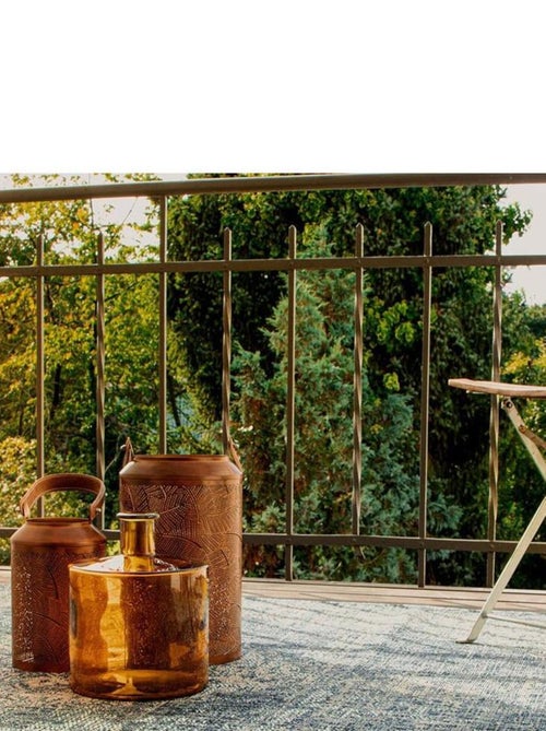 Tapis ethnique en polypropylène adapté à l'extérieur Oslo - Kiabi