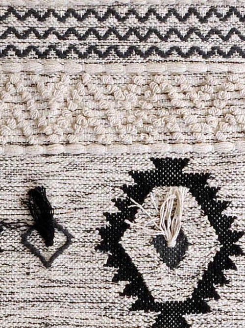 Tapis éthnique rectangulaire en coton - Dylrev - Kiabi