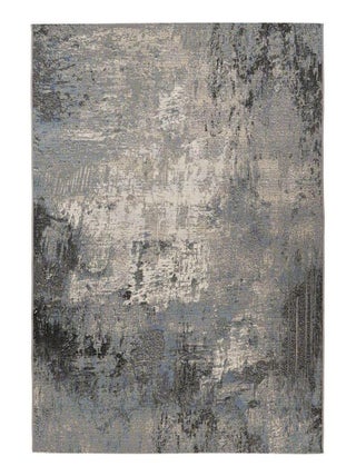 Tapis extérieur et intérieur plat moderne rayé Sema