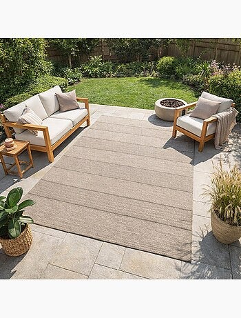Tapis exterieur isabella, structure robuste, idéal extérieur