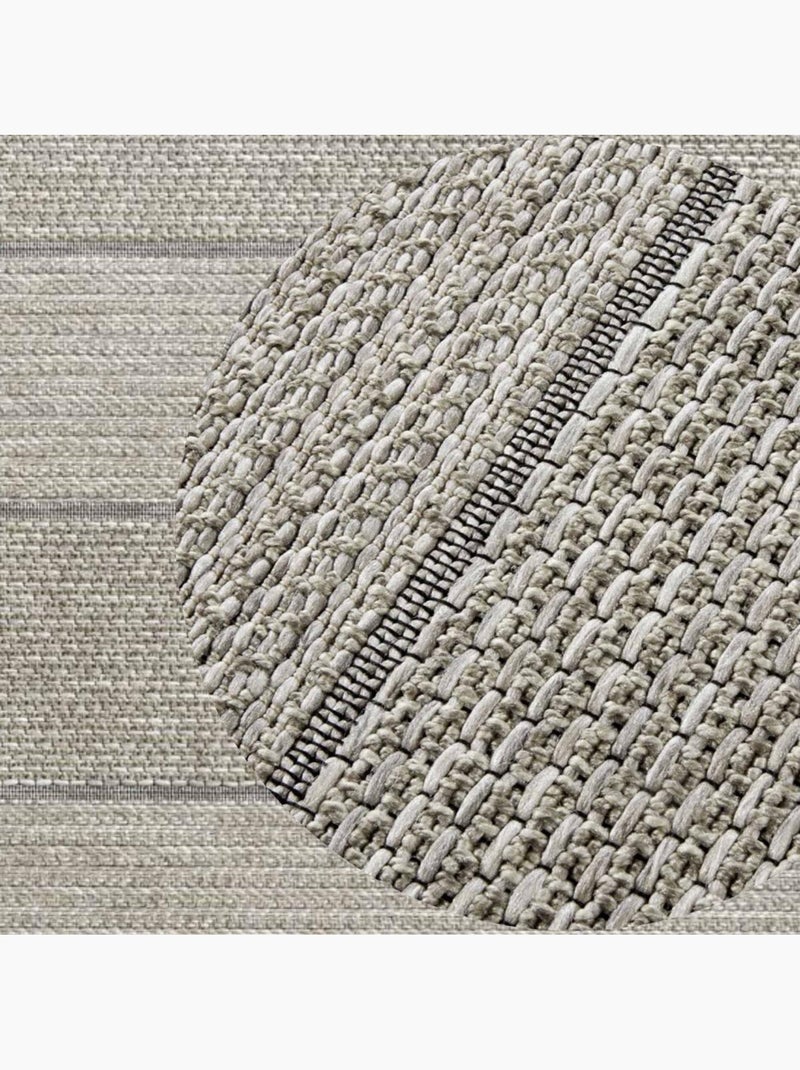 Tapis exterieur isabella, structure robuste, idéal extérieur Marron - Kiabi