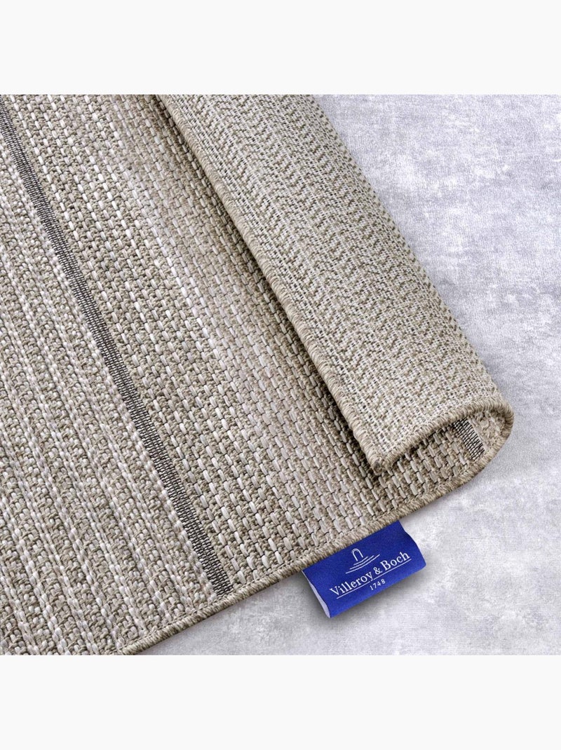 Tapis exterieur isabella, structure robuste, idéal extérieur Marron - Kiabi