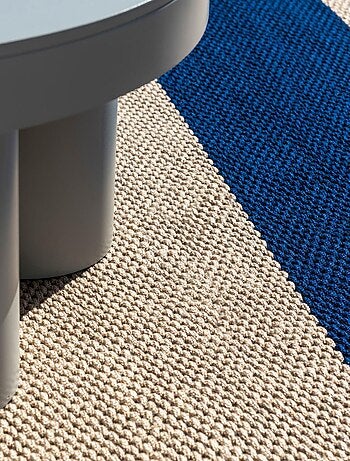 Tapis extérieur kilim fait main en PET DECK 1