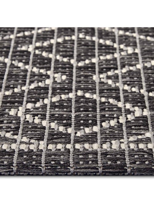 Tapis exterieur kilim géométrique, lahal, résistant et original - Kiabi