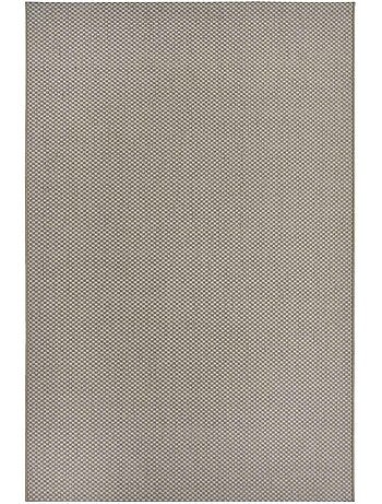 Tapis exterieur kilim géométrique, structure tissée résistante, pure