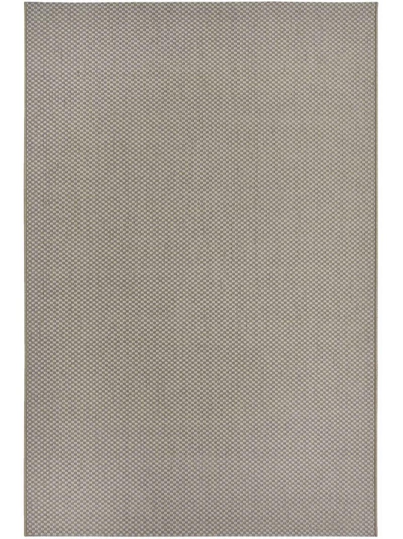 Tapis exterieur kilim géométrique, structure tissée résistante, pure Beige - Kiabi