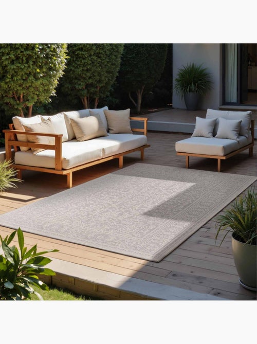 Tapis exterieur kilim oriental authentique, norient, idéal terrasse - Kiabi