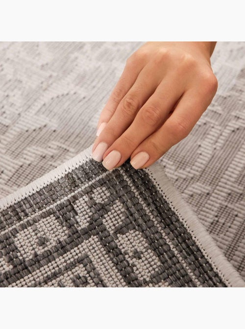 Tapis exterieur kilim oriental authentique, norient, idéal terrasse - Kiabi