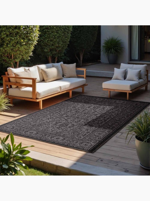 Tapis exterieur kilim oriental authentique, norient, idéal terrasse - Kiabi Tapis exterieur kilim oriental authentique, norient, idéal terrasse - Kiabi