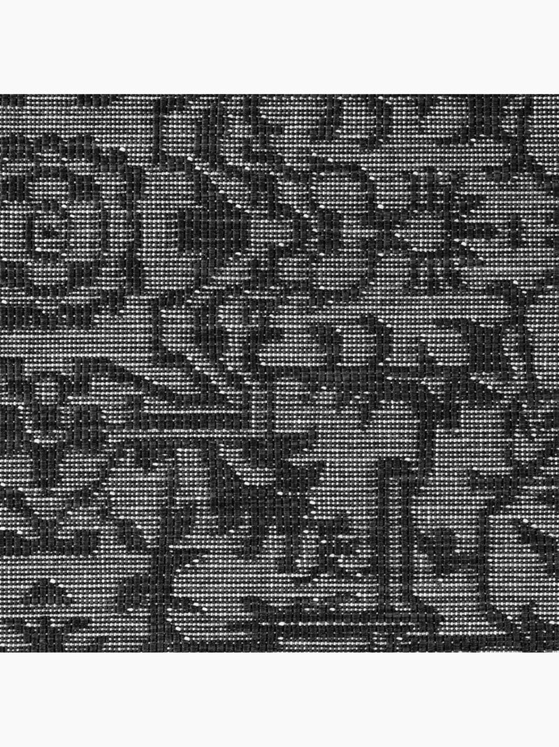 Tapis exterieur kilim oriental authentique, norient, idéal terrasse Noir - Kiabi