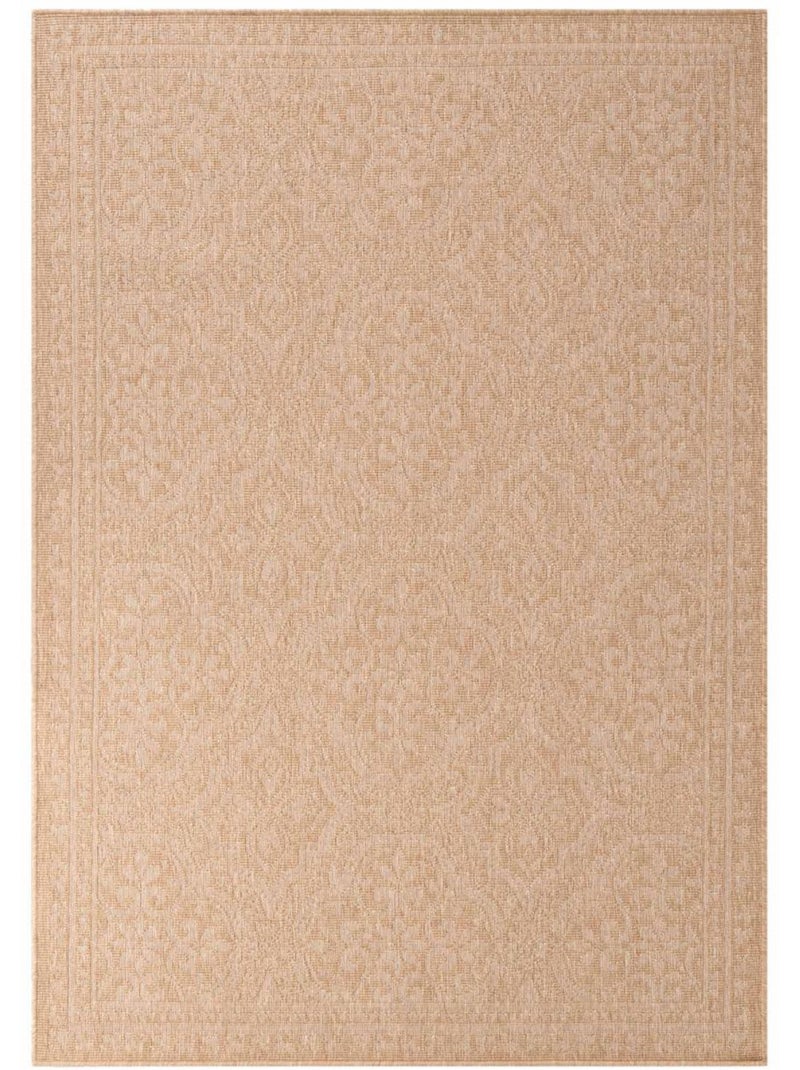 Tapis exterieur kilim oriental, structure robuste, bolda Beige - Kiabi