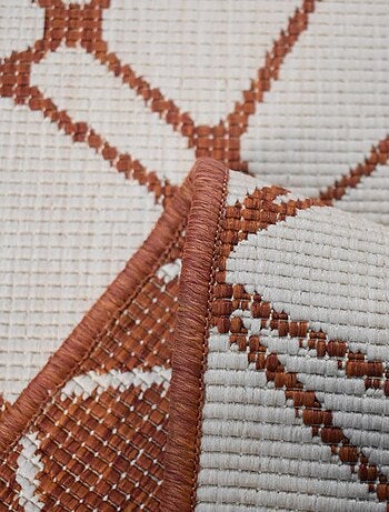 Tapis extérieur, kilim reversible LYN2 AC REVERSIBLE