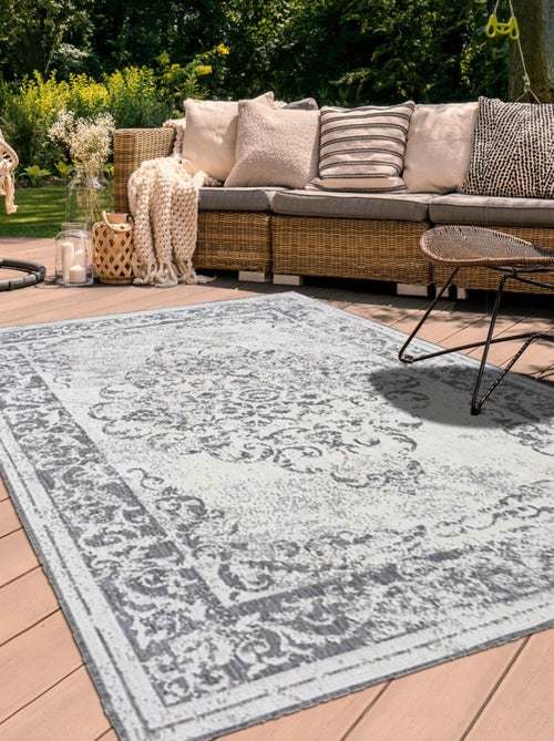 Tapis extérieur, kilim reversible LYN2 AP REVERSIBLE - Kiabi