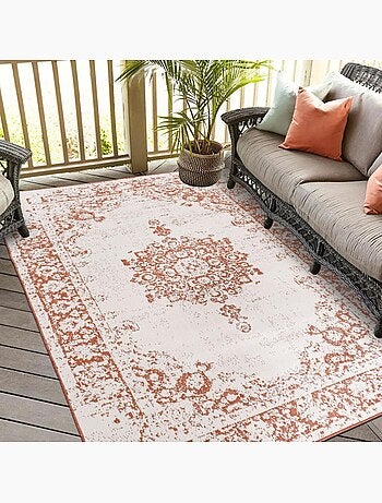 Tapis extérieur, kilim reversible lyn2 au reversible
