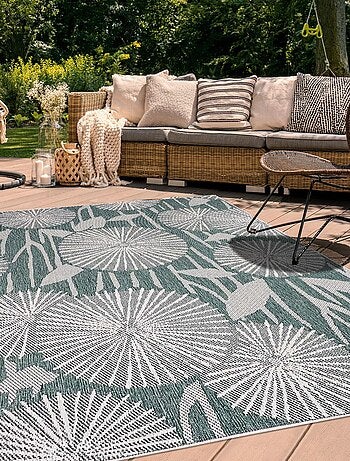 Tapis extérieur, kilim reversible LYN2 AX REVERSIBLE