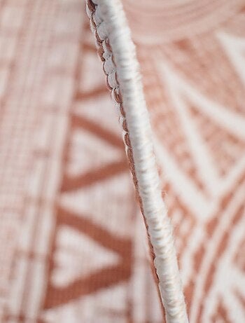 Tapis extérieur, kilim reversible LYN2 BG REVERSIBLE