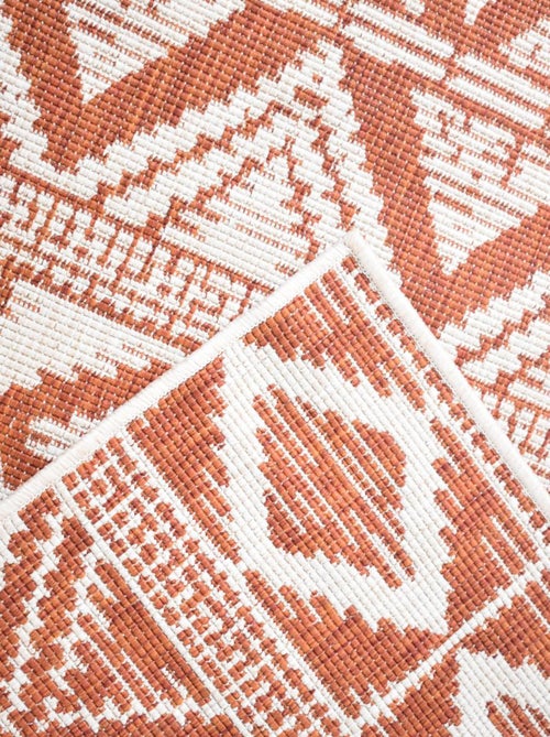 Tapis extérieur, kilim reversible LYN2 BG REVERSIBLE - Kiabi