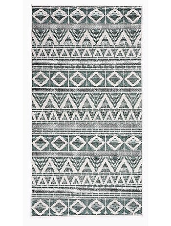 Tapis extérieur, kilim reversible LYN2 BG REVERSIBLE