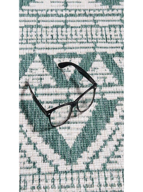Tapis extérieur, kilim reversible LYN2 BG REVERSIBLE - Kiabi