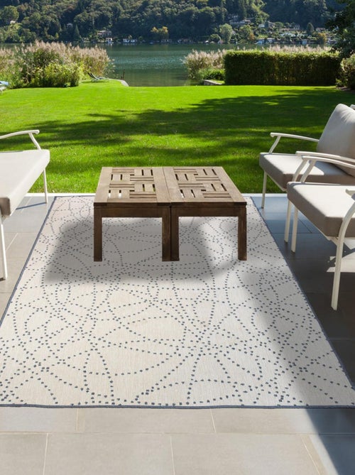 Tapis extérieur, kilim reversible LYN2 BJ REVERSIBLE - Kiabi
