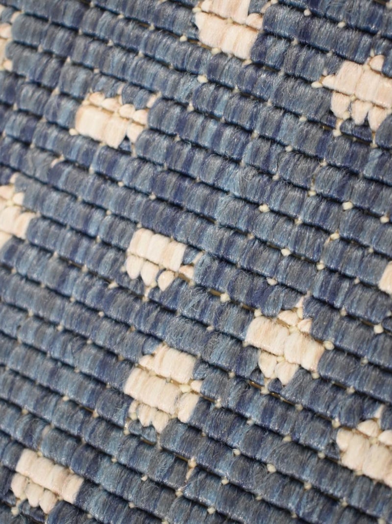 Tapis extérieur, kilim reversible LYN2 BJ REVERSIBLE Bleu - Kiabi