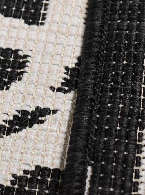 Tapis extérieur, kilim reversible LYN2 BK REVERSIBLE - Kiabi