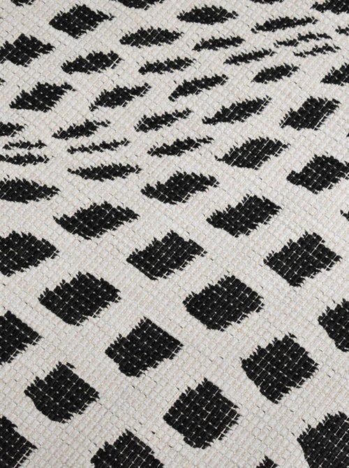 Tapis extérieur, kilim reversible LYN2 BK REVERSIBLE - Kiabi