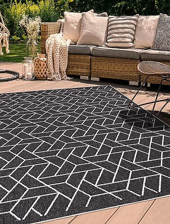 Tapis extérieur, kilim reversible LYN2 R REVERSIBLE