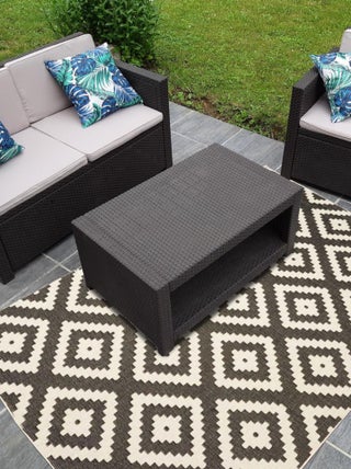 Tapis extérieur, kilim reversible LYN2 RA