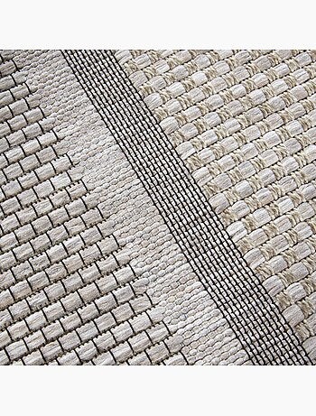 Tapis exterieur motif simple, luitwin, structure robuste