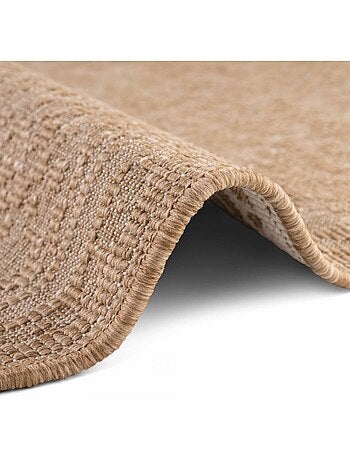 Tapis exterieur kilim oriental authentique, norient, idéal terrasse
