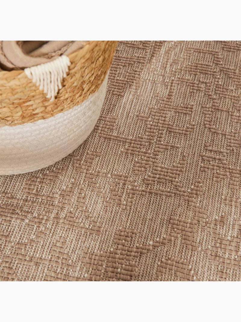 Tapis exterieur norient oriental Beige - Kiabi