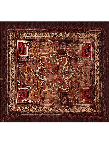 Tapis extérieur style oriental en caoutchouc recyclé Draco