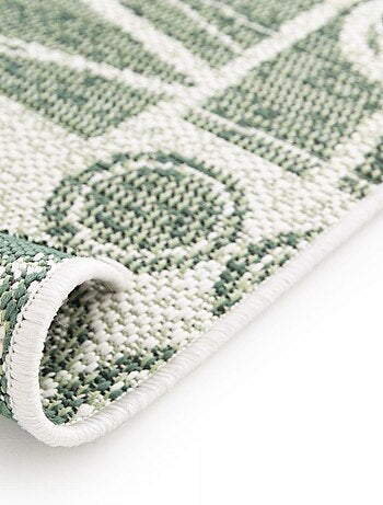 Tapis extérieur tissé kilim rectangle CASADA 1