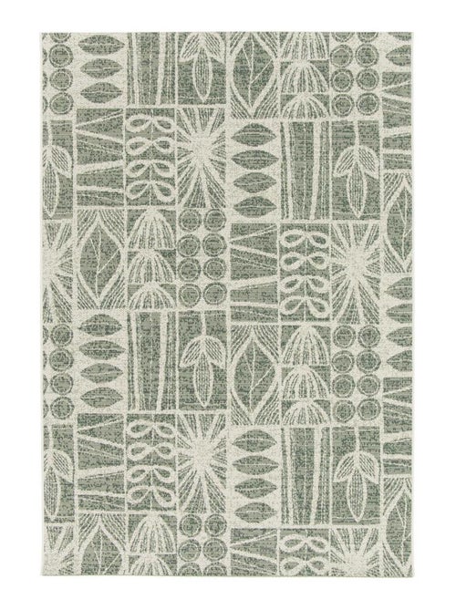 Tapis extérieur tissé kilim rectangle CASADA 1 - Kiabi